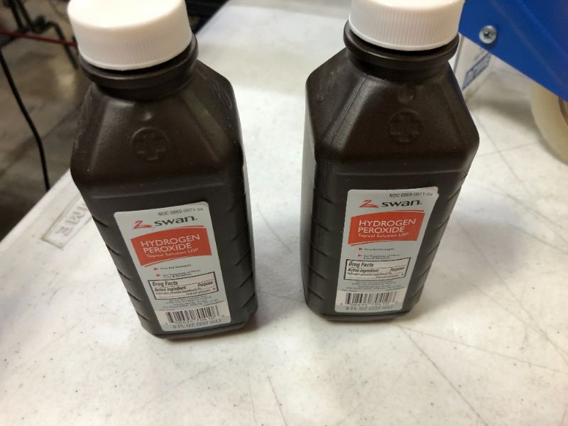 Photo 2 of 2 PACK Vi-Jon Inc. S1137 Swan Hydrogen Peroxide
