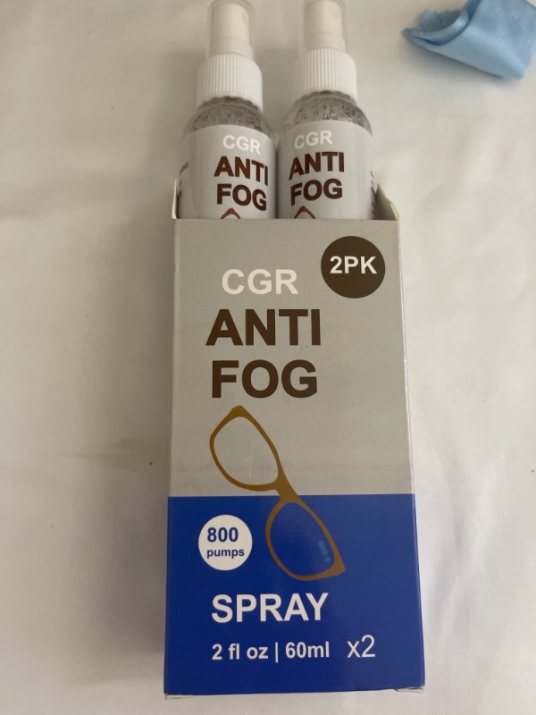 Photo 1 of ANTI FOG SPRAY 