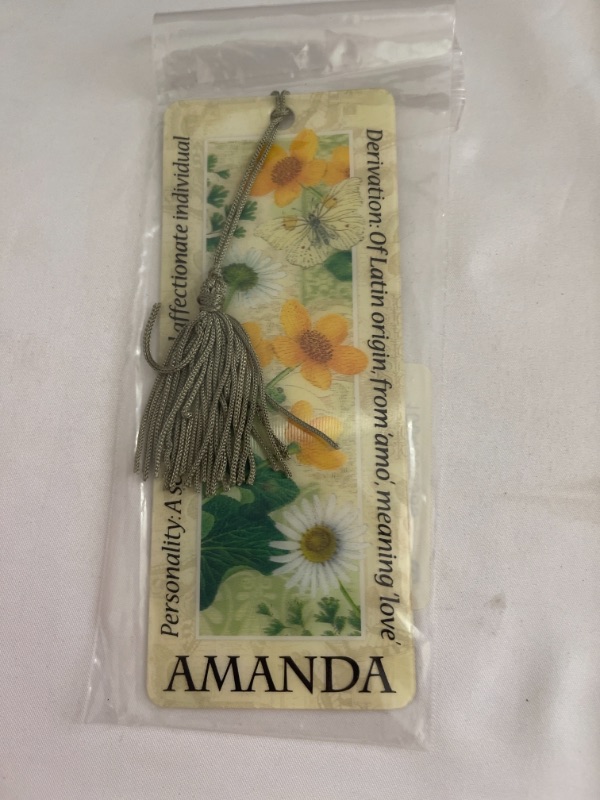 Photo 1 of AMANDA BOOK MARK 