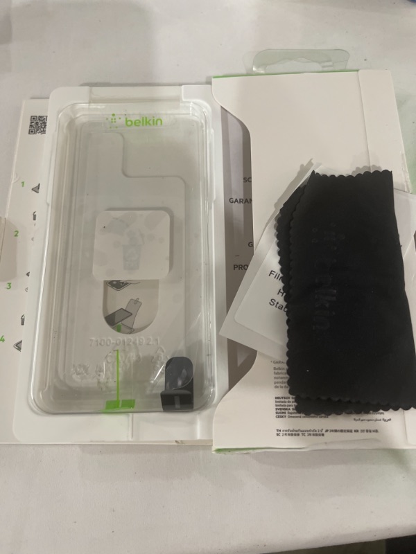 Photo 1 of IPHONE 12 SCREEN PROTECTOR 1 PACK 