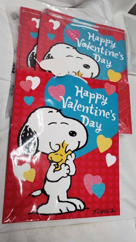Photo 1 of 8PK VALENTINES DAY BAGS