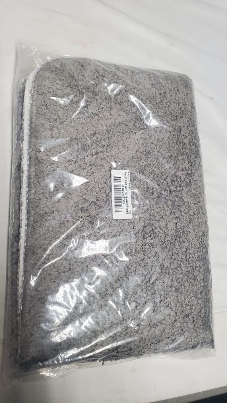 Photo 1 of BATHROOM RUG 16"X24" GRAY