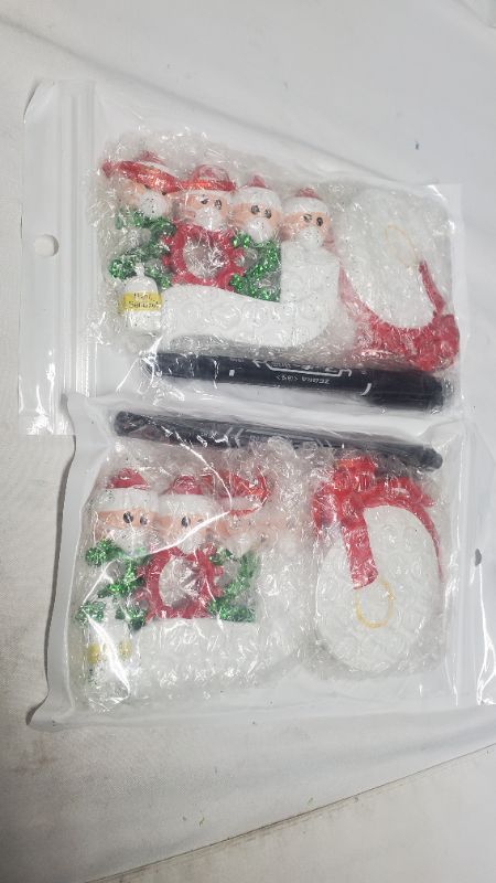 Photo 1 of CHRISTMAS ORNAMENT 2PK