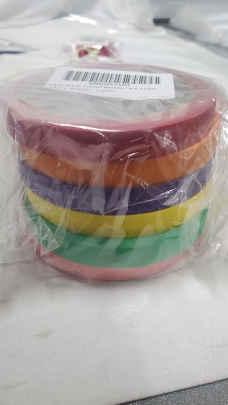 Photo 1 of 6PK COLORED TAPE
