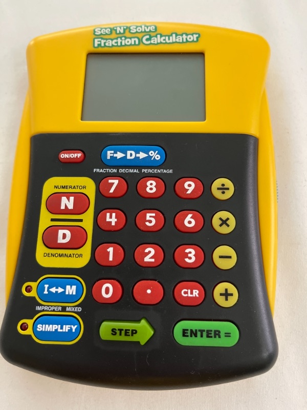 Photo 1 of FRACTION CALCULATOR 