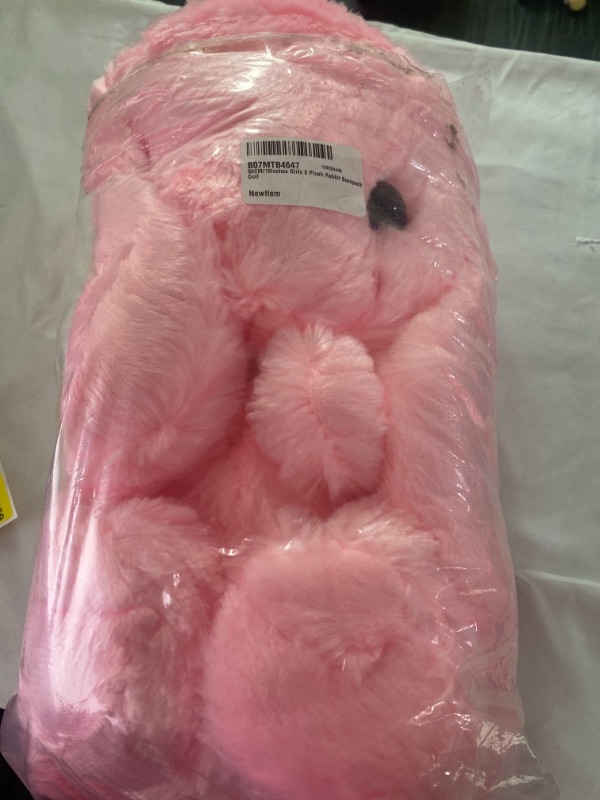 Photo 1 of BLUSH RABBIT BACKPACK