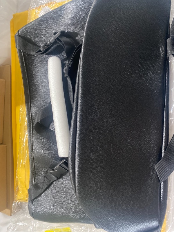 Photo 1 of BLACK FAUX LEATHER BAG