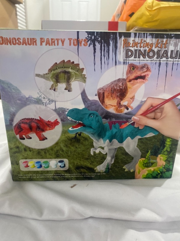 Photo 1 of DINOSAUR PAINTING KIT