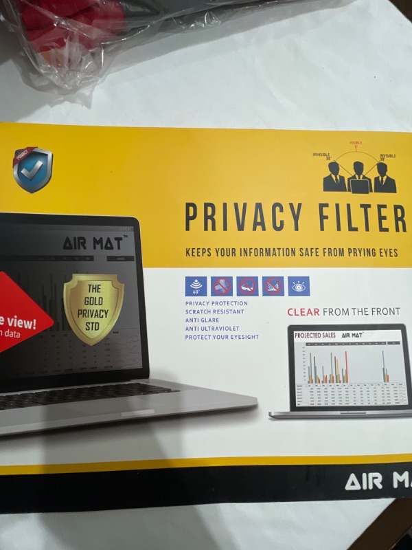 Photo 1 of PRIVACY FILTER SCREEN 