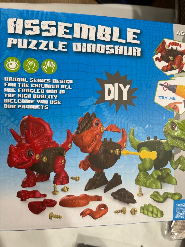 Photo 1 of DINOSAUR PUZZLE 