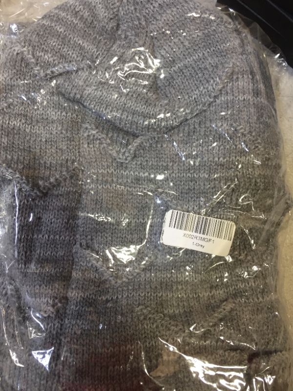 Photo 1 of BLACK HUMMOR GREY BEANIE