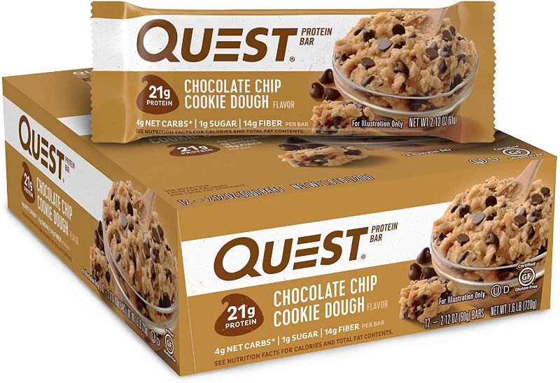 Photo 1 of 
Quest Nutrition- High Protein, 2.12 Ounce Bars, 12 Count
exp 07/22/2022