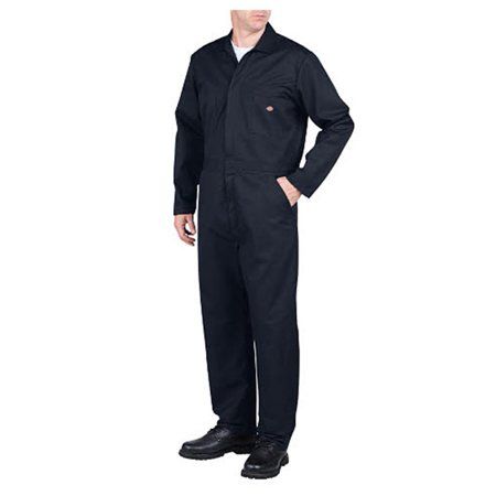 Photo 1 of Dickies Men's Basic Blended Coverall, Dark Navy,, Dark Navy, Size Large Regular