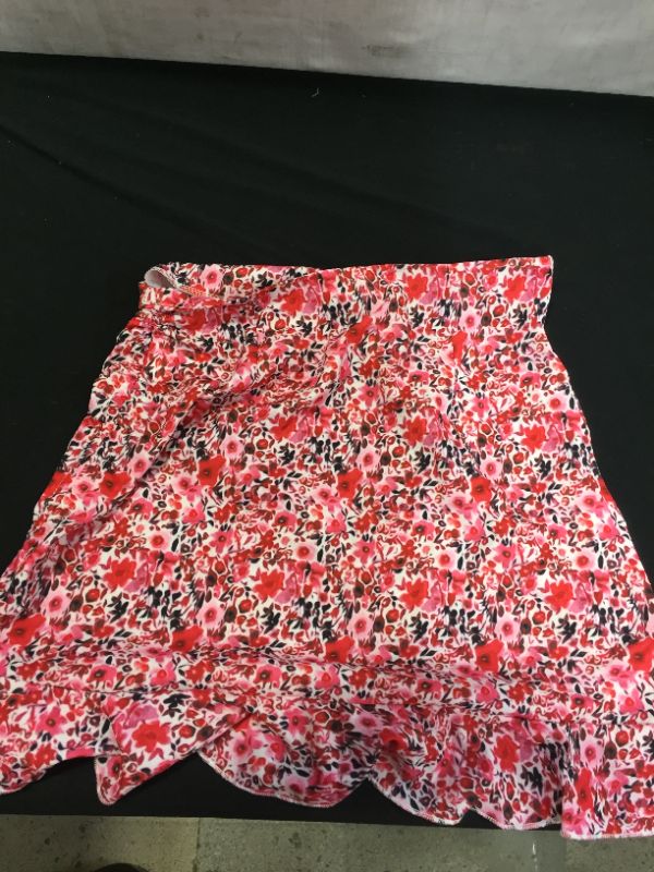 Photo 1 of  skirt color red and white size 16 Girl’s size