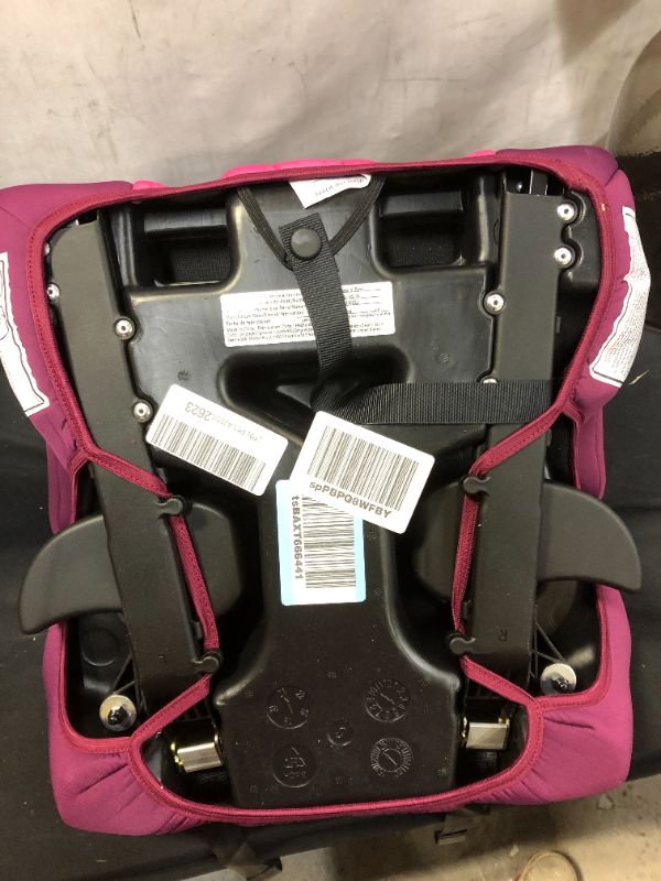 Photo 3 of Diono Solana 2 Latch, XL Space Backless Booster Seat, | Lightweight Backless Booster with Room to Grow, 8 Years 1 Booster Seat, Pink
