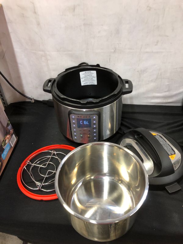 Photo 2 of Instant Pot Duo Plus 6 qt 9-in-1 Slow Cooker/Pressure Cooker