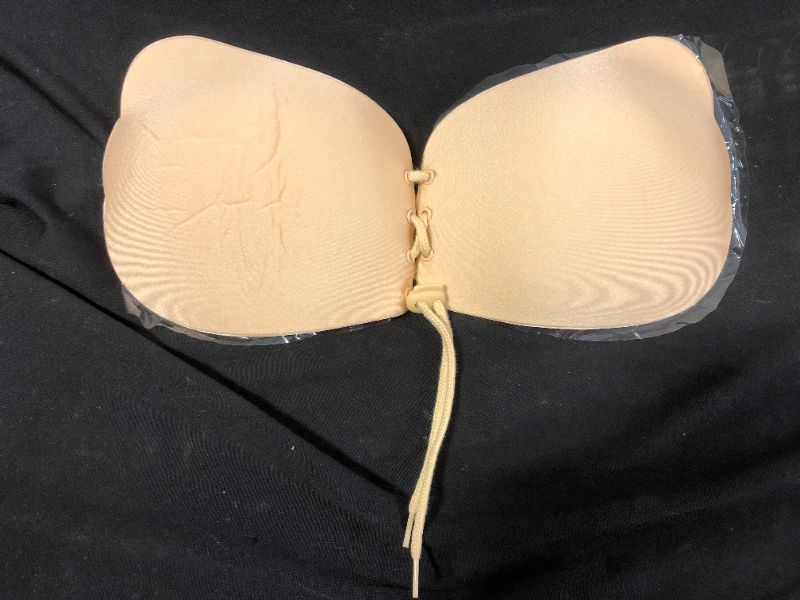 Photo 1 of 8 PACK women's TAN adhesive STICK  STRAPLESS bra SIZE C 