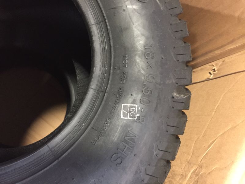 Photo 1 of 2 18x9.50-8 nhs tires 