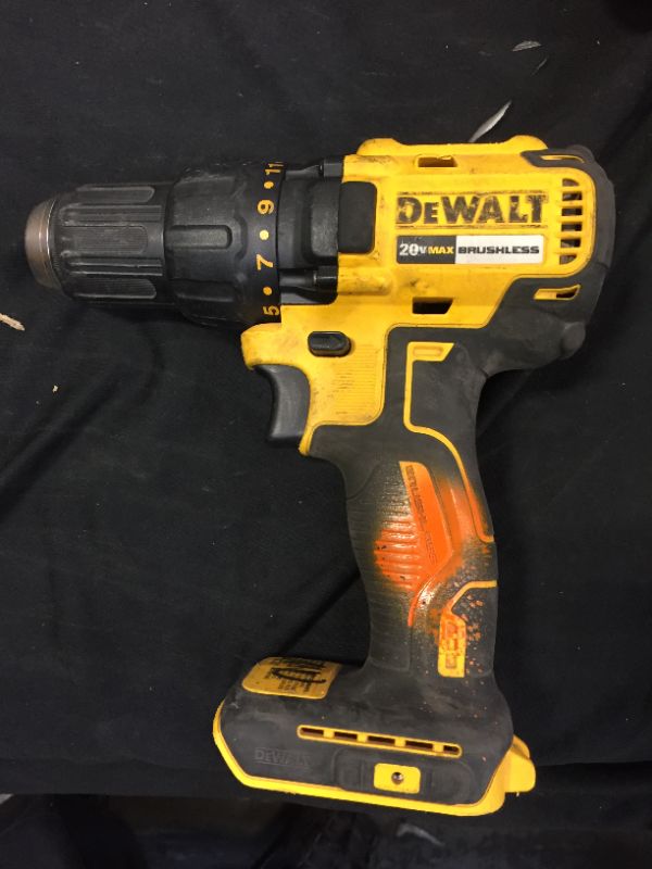 Photo 1 of 1/2-in 20-volt Max Variable Speed Brushless Cordless Hammer Drill (Tool Only, missing battery and charger unable to test)