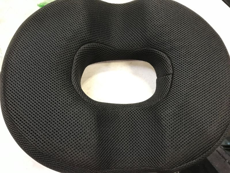 Photo 1 of washable cover--gel ring cushion---- black 