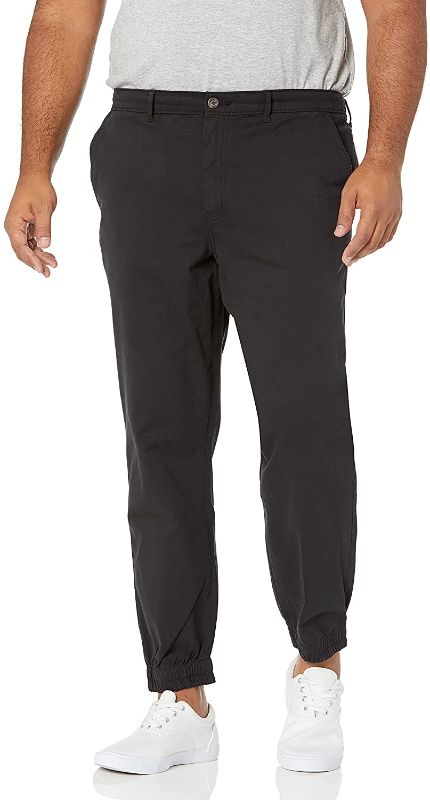 Photo 1 of Essentials Men's Straight-Fit Jogger Pant, Navy, Large, Navy, Size Large fsMn
