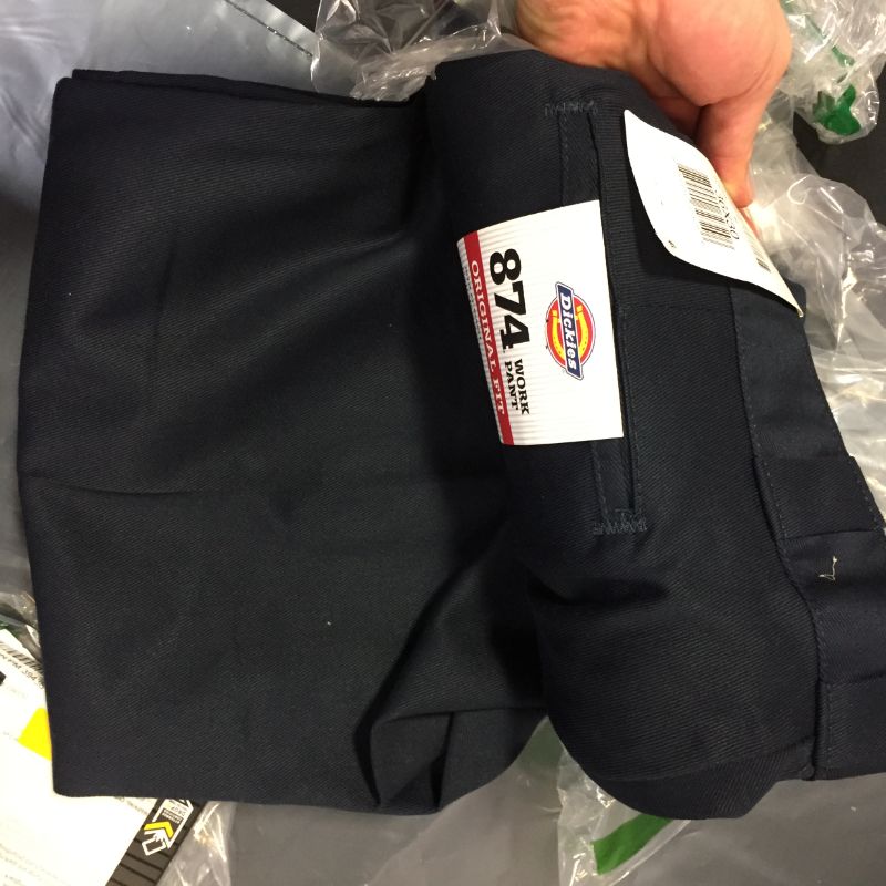 Photo 3 of Dickies Mens 874 Work Original Fit Flex Pants Dark Blue Size 36x30