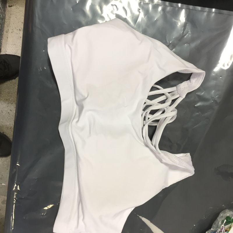 Photo 3 of YIANNA SPORTS BRAS WHITE, XXL