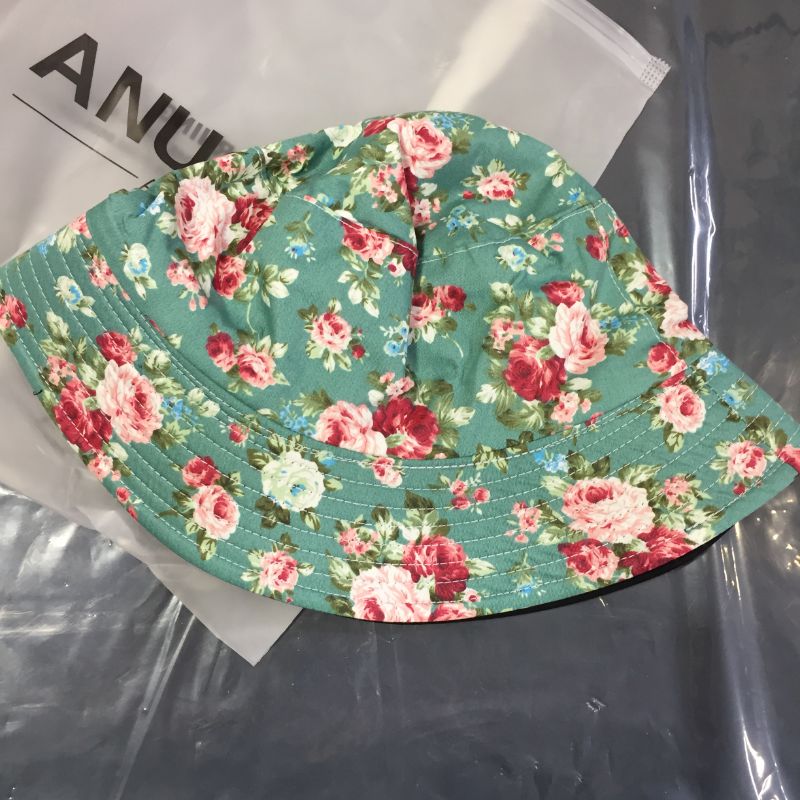 Photo 1 of ANUEVO PRINTING BUCKET HAT BLOOMING FLOWERS AND GREEN