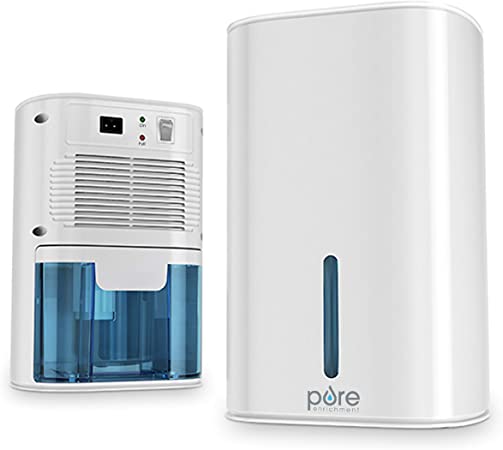 Photo 1 of Pure Enrichment® PureDry™ Mini Dehumidifier - Compact Water Tank Eliminates 300ml/day in Excess Moisture from Closets, Bathrooms, Boats, Kitchens and Other Small Rooms and Living Spaces

