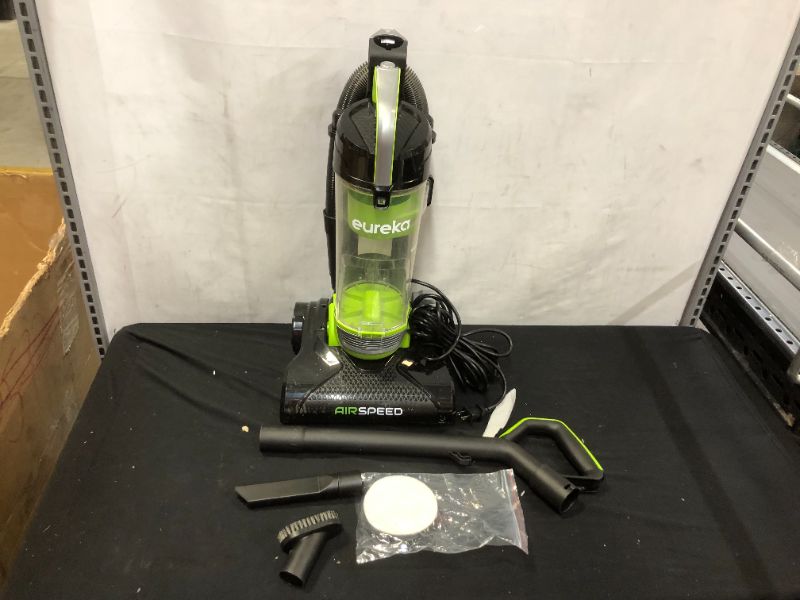 Photo 2 of EUREKA Airspeed Ultra-Lightweight Compact Bagless Upright Vacuum Cleaner, Replacement Filter, green AirSpeed + replacement filter (ITEM IS DIRTY)
