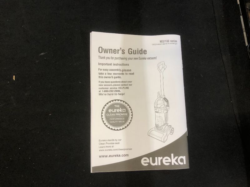 Photo 1 of EUREKA Airspeed Ultra-Lightweight Compact Bagless Upright Vacuum Cleaner, Replacement Filter, green AirSpeed + replacement filter (ITEM IS DIRTY)
