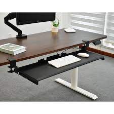 Photo 1 of AIRLIFT® 360 CLAMP-ON EXTRA-WIDE UNDER DESK SLIDING BALL-BEARING KEYBOARD TRAY
