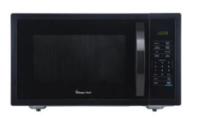 Photo 1 of 1.6 cu. ft. Countertop Microwave in Black with Gray Cavity
