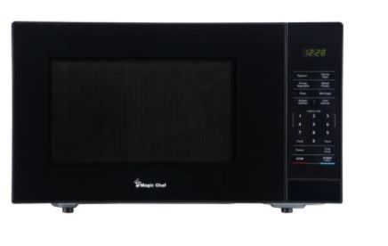 Photo 1 of 
1.1 cu. ft. Countertop Microwave in Black with Gray Cavity
