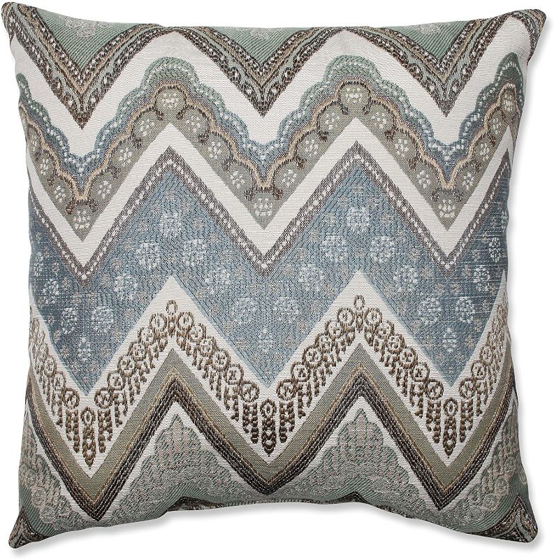 Photo 1 of Pillow Perfect Indoor Cottage Mineral Throw Pillow, 16.5-inch, Blue
