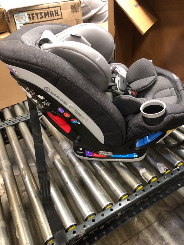 Photo 1 of Maxi-Cosi Magellan Xp Max All-In-One Convertible Car Seat with 5 Modes & Magnetic Chest Clip, Nomad Black, One Size
