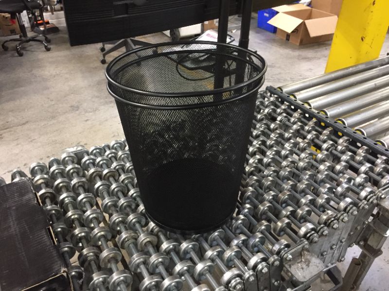 Photo 1 of 2 MESH TRASH CANS 12" AROUND 13 1/2" DEEP 