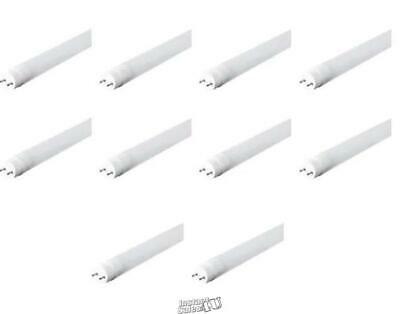 Photo 1 of F.E.-4 ft. Linear T8 Plug and Play LED Tube Light Bulb, 6500K Daylight (10-Pack)