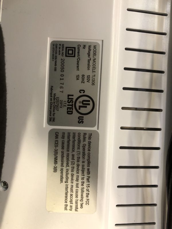 Photo 2 of Scotch Pro 12 1/3" Thermal Laminator 5 mil Maximum Document Thickness TL1306