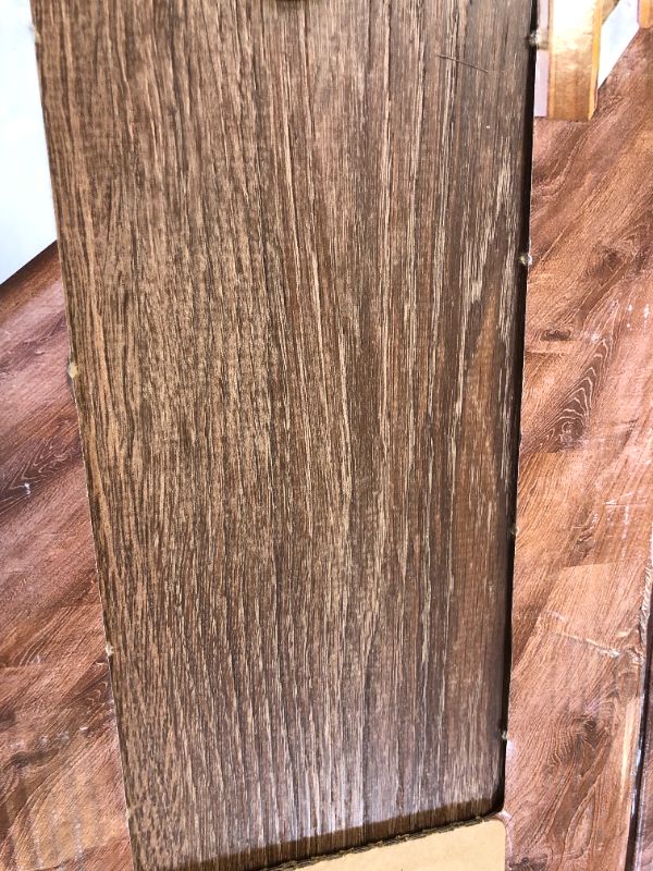 Photo 1 of 2 boxes Burnt Oak 8.7 in. W x 47.6 in. L Luxury Vinyl Plank Flooring (20.06 sq. ft./Case)
