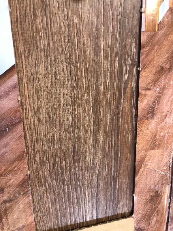 Photo 4 of 2 boxes Burnt Oak 8.7 in. W x 47.6 in. L Luxury Vinyl Plank Flooring (20.06 sq. ft./Case)
