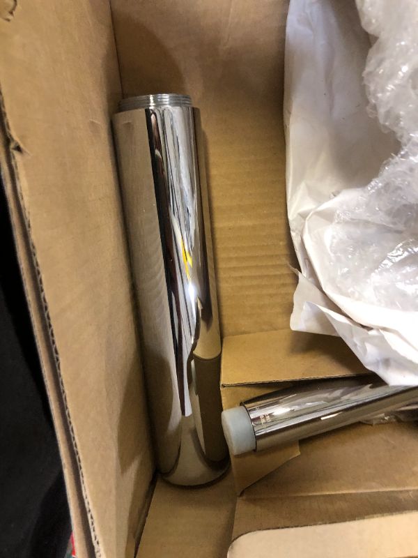 Photo 1 of American Standard 2764.951.002 Floor Mounted Tub Filler with Metal Lever Handle and 2.5 GPM Personal Hand Shower - Chrome
