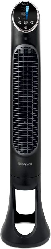 Photo 1 of Honeywell HYF290B Quietset 8-Speed Whole-Room Tower Fan With Remote Control & Oscillating Motion
