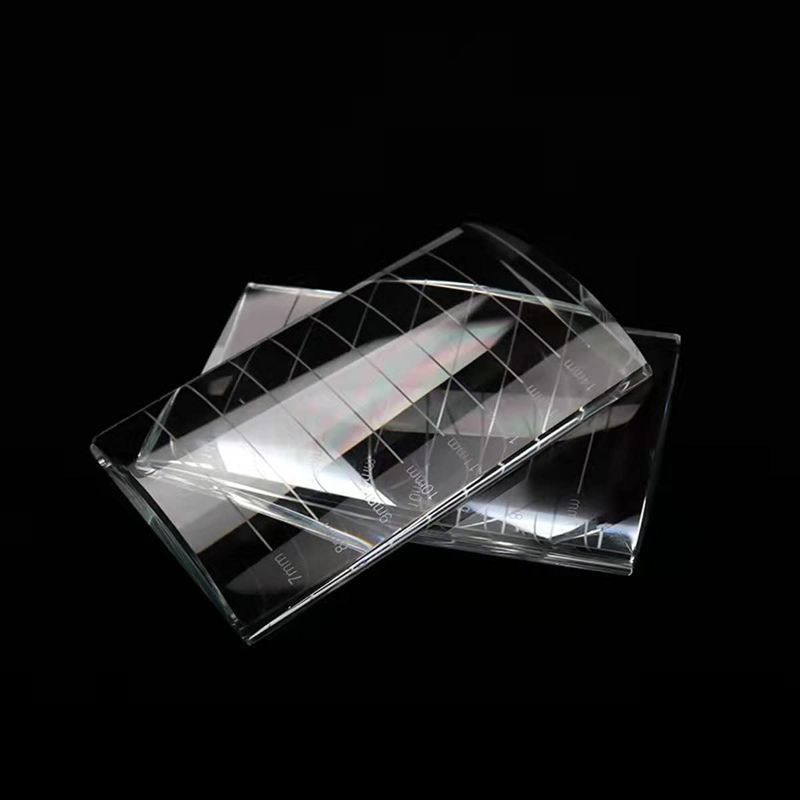 Photo 1 of 3 Eyelash Extension Crystal Glass Eyelash Holder Eyelash Tray Strip Tray 2 PCS, Eyelash Extension False Eyelashes Application Tool
