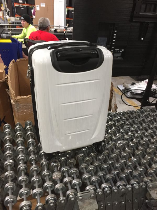 Photo 3 of 19" SAMSONITE LUGGAGE HARD SIDE WHITE 