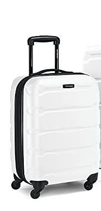 Photo 1 of 19" SAMSONITE LUGGAGE HARD SIDE WHITE 