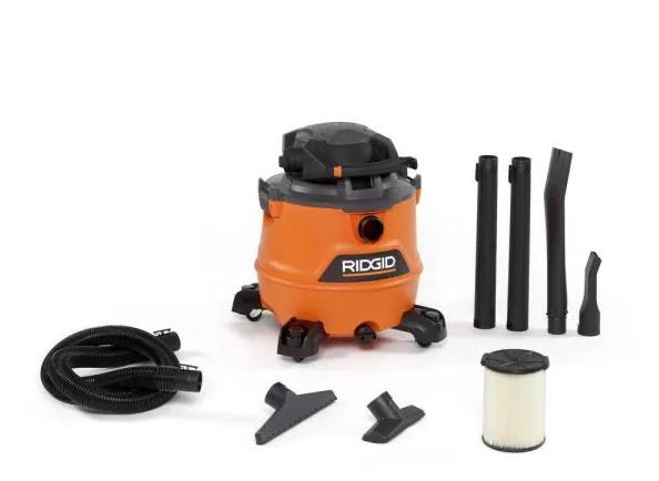 Photo 1 of 16 Gal. 6.5-Peak HP NXT Wet/Dry Shop Vacuum with Detachable Blower, Filter, Hose and Accessories
