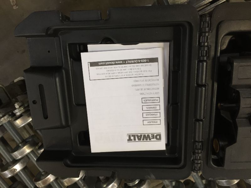 Photo 1 of sold forparts only--Doesn't work properly. It won't turn on---165 ft. Red Self-Leveling Cross-Line and Plumb Spot Laser Level with (3) AAA Batteries & Case
