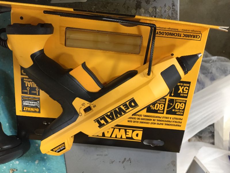 Photo 1 of Ceramic Rapid Heat Dual Temperature Full Size Glue Gun
