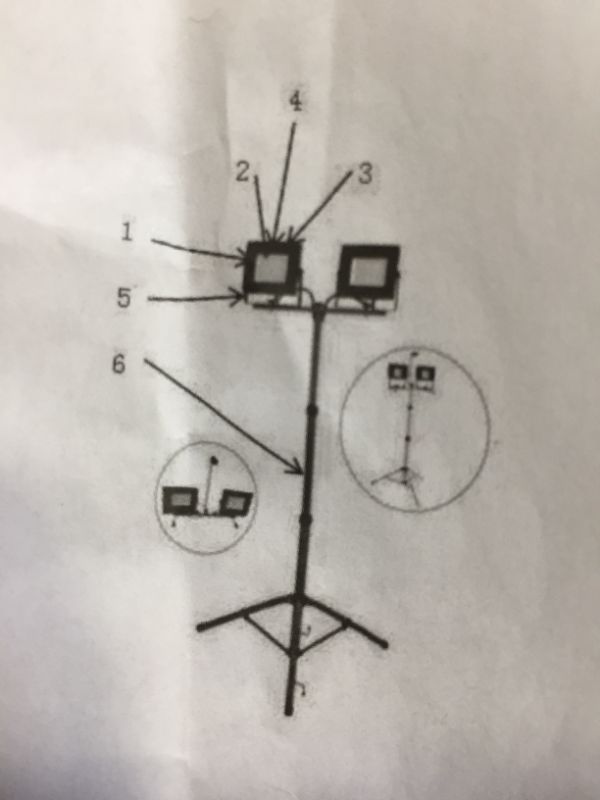 Photo 1 of DOUBLE LED FLOOD LIGHT